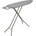 Kinghoff Маса за гладене Kinghoff KH 1939, 114x35.5 см, 7 позиции за регулиране, Поставка за ютия, Сив (KH 1939)