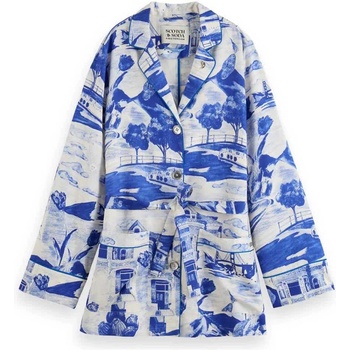 Scotch & Soda Сако Scotch & soda 177606 blazer - Blue (Journey of the Free Mind Blue)