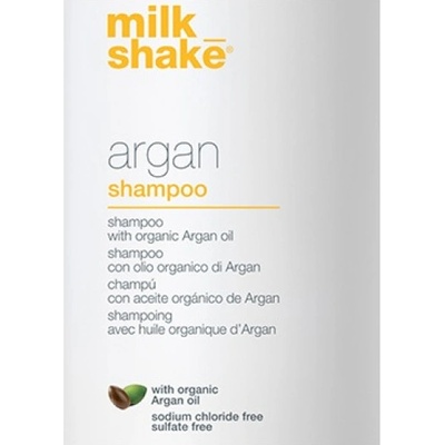 Milk Shake Млечен шейк Арган Без сулфати Шампоан за коса За овлажняване 10 ml