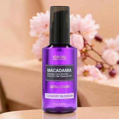 Kundal Macadamia Ultra Serum Vlasové sérum Cherry Blossom 100 ml