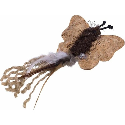 Nobby hračka pro kočky korkový motýl 8/18 cm
