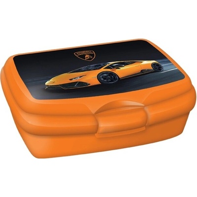 ARS UNA Lamborghini desiatový box 16,5 x 13,5 x 6 cm oranžový