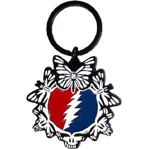 The Grateful Dead Steal Your Face Butterflies Ключодържател (GRATEKEY08)