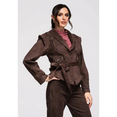 Edoti Smart Casual hnedá