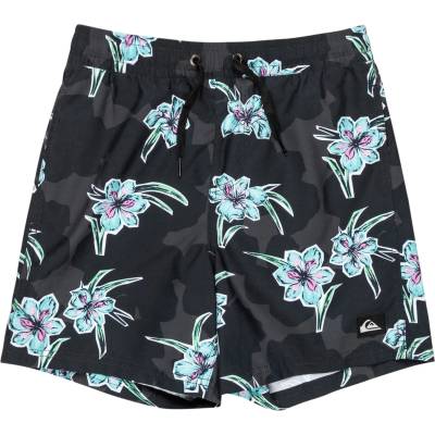 Quiksilver Детски бордшорт Quiksilver Kid's Everyday Straight Volley 14 Boardshorts - Backyards Black - размер 14 Years (750-2254-0115)