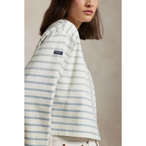 Ralph Lauren Памучна блуза с дълги ръкави (211959103)
