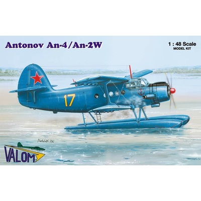 Valom Antonov An-4/An-2W floats Russia Poland 48004 1:48