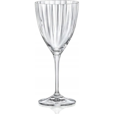 Bohemia Crystal Skleničky na bílé víno Kate Optic bezbarvé 6 x 250 ml