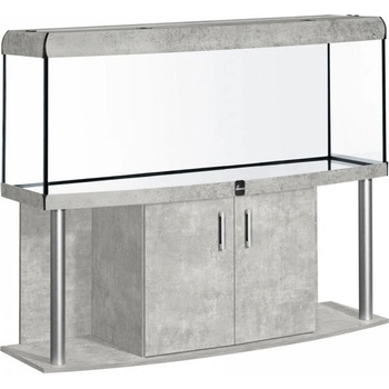 Diversa Comfort LED akvarijní set vypouklý ořech 450 l