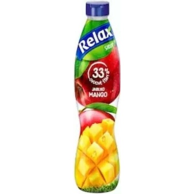 Relax ovocný sirup 33% mango a jablko 0,7 l