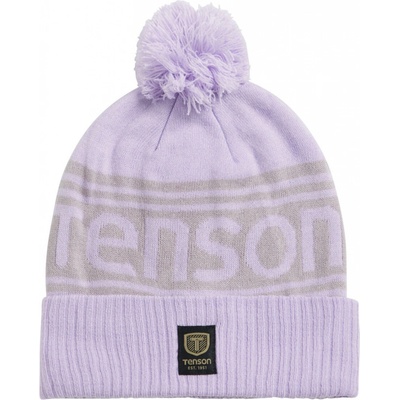 Tenson Pom-Pom beanie světle fialový