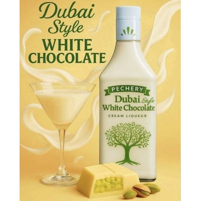Pechery Dubai White Chocolate 17% 0, 7 l (holá láhev)