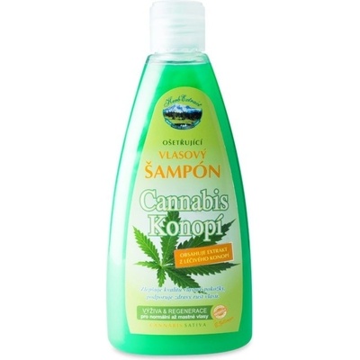 Vivaco Cannabis vlasový šampon ošetřující Herb extrakt 250 ml