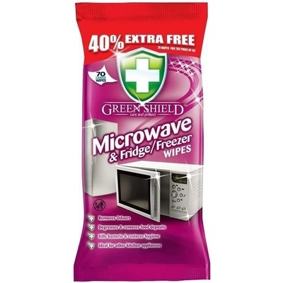 Greenshield Microwave vlhčené obrúsky 70 ks