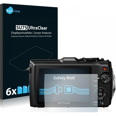 6x SU75 UltraClear Screen Protector Olympus Stylus Tough TG-3 – Zboží Živě