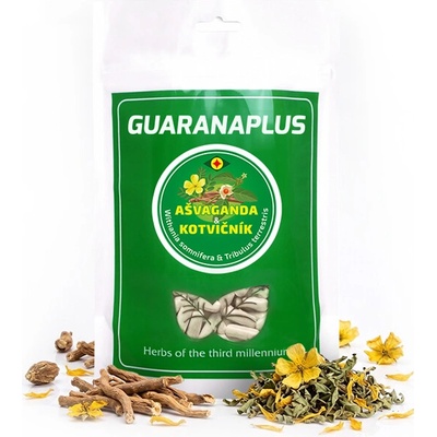 Guaranaplus Ašvaganda + Kotvičník XL 400 kapslí