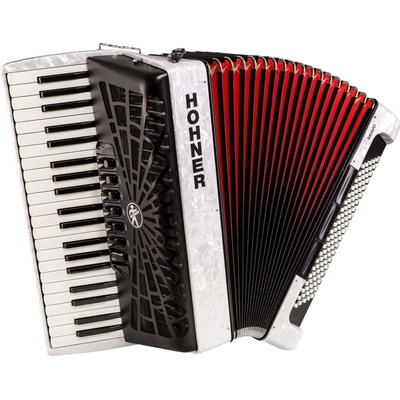 Hohner Bravo III 120 Пиано акордеон White (A16812)
