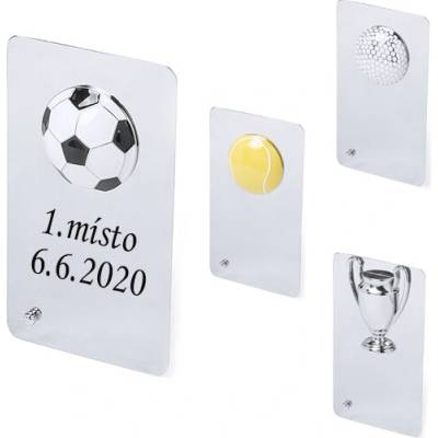 Plaketa z nerezové oceli Sporty v dárkové krabičce TD 727432