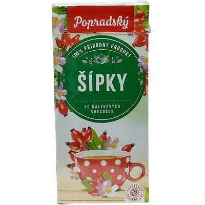 Popradský čaj bylinkový šípky 40 g