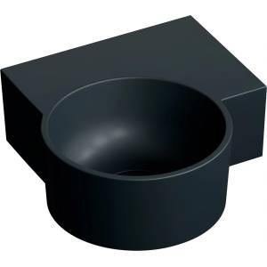 Omnires Ovo M+ 33,5 cm right matt black lava (OVO335UWPBLV)