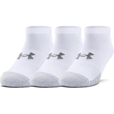 Under Armour Heatgear NS golfové ponožky 3 páry bílé