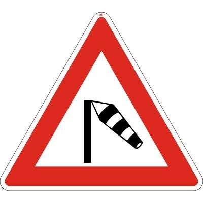 Dopravní Značka A16 Boční vítr
