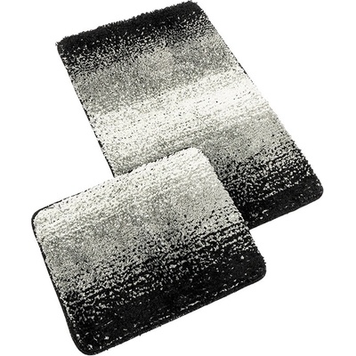Bellatex Banysilver bez výkroje Černá,Šedá 60x100 60x50 cm