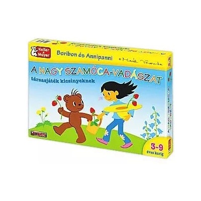 Keller&Mayer Борибон - Голямото ловуване на ягоди - настолна игра на унгарски език (713106)