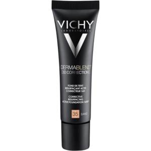 Vichy Dermablend 3D Коригиращ фон дьо тен, №35 Sand, SPF25, 30 ml - ozone
