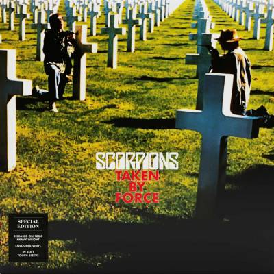 Scorpions • Taken By Force - white LP