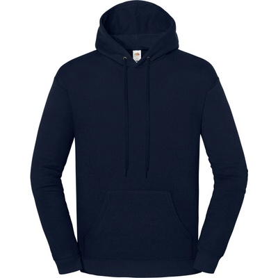 Fruit of the Loom mikina Iconic 250 Hooded Sweat deep navy