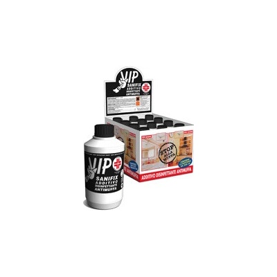 V.I.P. Italy SANIFIX ADDITIVO DISINFETTANTE ANTIMUFFA P.M.C. hmotnost: 0,25l
