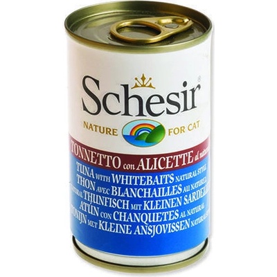 Schesir Cat tuňák + sleď 140 g