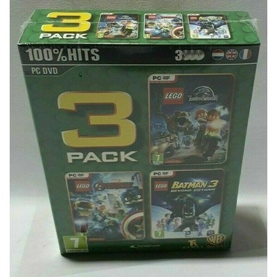 Lego Marvels Avengers + Lego Batman 3: Beyond Gotham + Lego Jurassic World