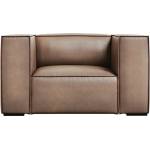 Windsor & Co Sofas Светлокафяв кожен фотьойл Madame - Windsor & Co Sofas (WIN_ARM_71_F1_MADAME3)