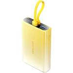 Vention FHZY0 Външна батерия 10000mAh LED дисплей USB-C/Lightning/USB-A 22.5W жълта (FHZY0)