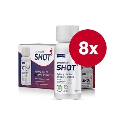 Proerecta SHOT podpora erekce 8x60ml
