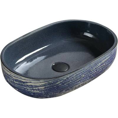 Alita мивка за плот 58 x 39 cm, синя - 22045866 (22045866)