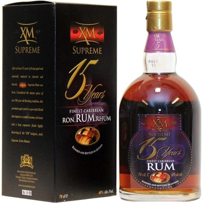 XM Supreme 15y 40% 0,7 l (karton)