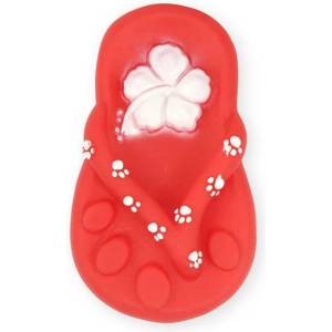 PET NOVA Винилова играчка за кучета - свиреща плажна чехла, 15см