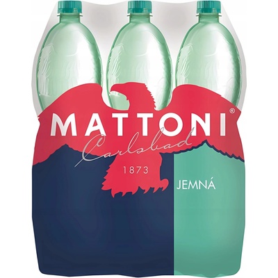 Mattoni Minerálna voda jemne perlivá 6 x 1,5 l