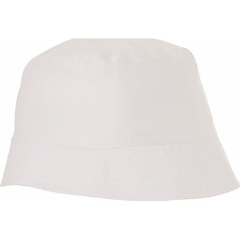 Printwear Měkký bavlněný klobouček proti slunci bílá