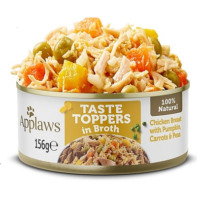 Applaws Taste Toppers Broth Kuře se zeleninou 156 g