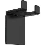 DECOR WALTHER Кука за кърпа Decor Walther двойна самозалепващ се монтаж черен мат (0902160)