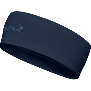 Norrøna Лента за глава Norrøna /29 Warmwool2 Headband - Indigo Night - размер One Size (904-1961-0311)
