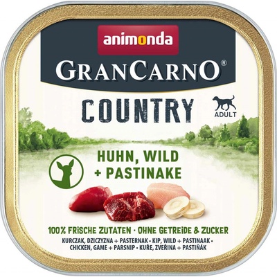 Animonda GranCarno Country Adult Dog kuřecí zvěřina a pastinák 22 x 150 g