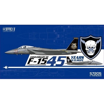 Anniversery of F-15C Eagle Limited Edition - "45 Years in Europe"- Great Wall Hobby S7205 1:72