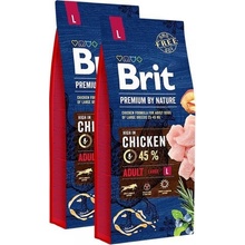 Brit Premium by Nature Adult L 2 x 15 kg