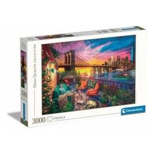 Clementoni Puzzle 3000el clm 33552 manhattan balcony pud