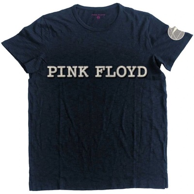 Pink Floyd tričko Logo & Prism Navy Blue